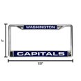 thumbnail image 6 of Washington Hockey Capital's Chrome Metal Laser Cut License Plate Frame, 6 of 8