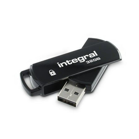 32GB Integral Secure 360 Encrypted USB3.0 Flash Drive (256-bit AES