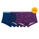 thumbnail image 1 of Boyshorts Fruit of the Loom para Niña, Algodón Stretch Multicolor 3 Piezas Talla 8, 1 of 4