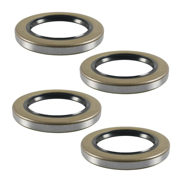 HILABEE 4x Double Lip Seals 01003600 High Performance Repair Parts Accessory