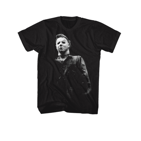 Buy Cool Shirts Halloween Movie Michael Myers Boo Tee Shirt Black Xl Walmart Com Walmart Com