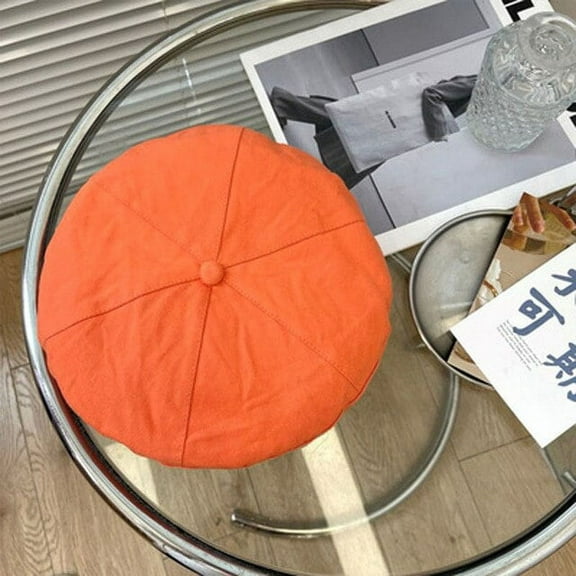 CoCopeaunt A Simple And Versatile Beret For A Woman In A Thin Vintage British Painters Hat