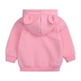 thumbnail image 2 of Little Kids Bear Ears Hoodie Toddler Boy Girl Warm Sweatshirt Casual Tops Children Pullover Outerwear, 2 of 7