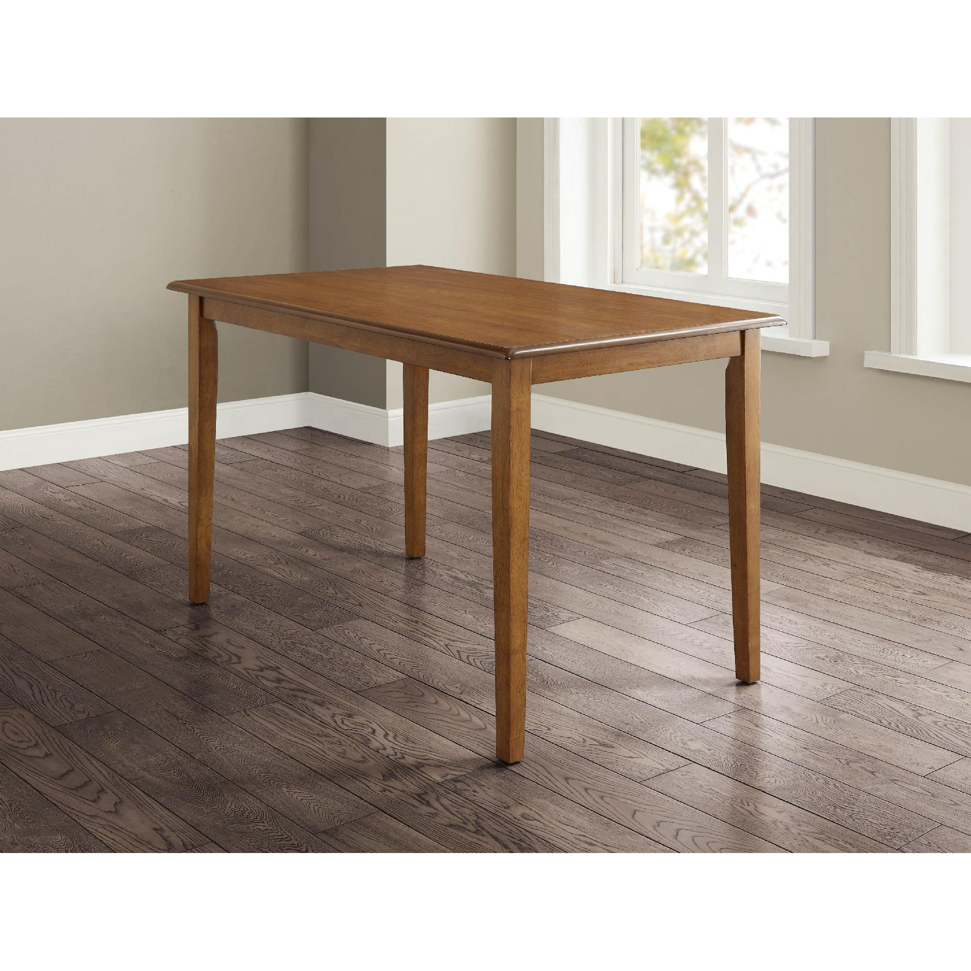 Mainstays 5 Piece Dining Set Walnut Finish And Solid Wood Seats Mainstays 5 Piece Dining Set Walnut Finish And Solid Wood Seats Com