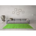 thumbnail image 3 of Ahgly Company Indoor Rectangle Oriental Green Industrial Area Rugs, 7' x 10', 3 of 4