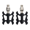 thumbnail image 1 of 2 uds pedales de bicicleta plegables de aleación de aluminio bicicleta de carretera BMX de ciclo de ciclismo Negro Zulema Pedal de bicicleta ligero, 1 of 8