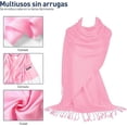 thumbnail image 3 of Bufanda Bluelander de Invierno para Mujer, Rosa, 3 of 5