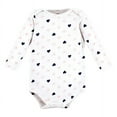thumbnail image 4 of Hudson Baby Cotton Long-Sleeve Bodysuits, 3-Pack, Newborn- 24 Months, 4 of 5