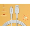 thumbnail image 2 of Rosewill USB-A to Lightning Cable, MFi Certified Charge & Sync Cable for Apple iPhone, iPad, iPod, AirPods Charging Case | Fast Charge and Data Transfer Speed, Durably Built | White, 3 Feet, 2 of 5