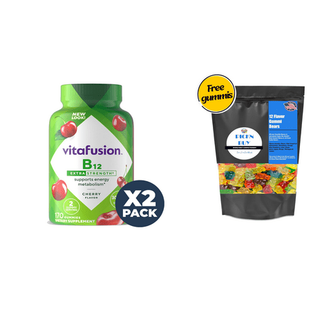 Vitafusion Extra Strength B12 Gummy Vitamins.