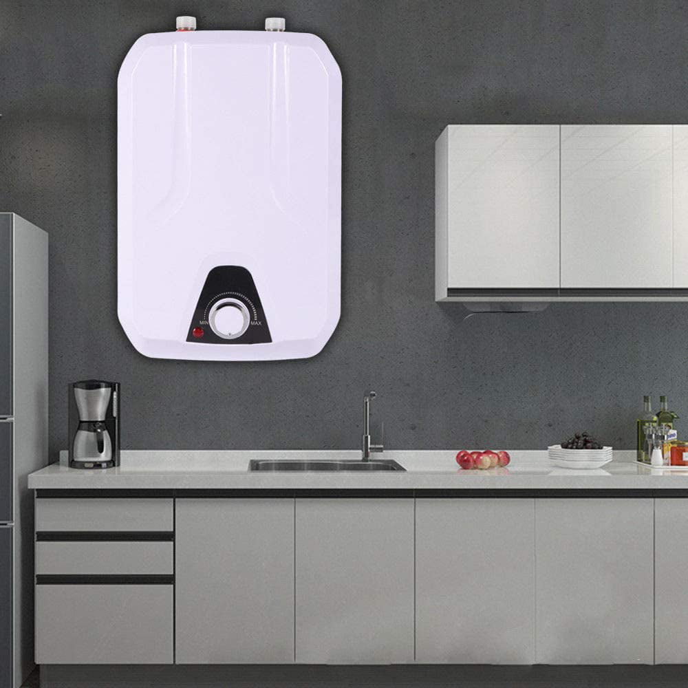 110v 1500w 8LTankless Instant Electric Hot Water Heater Set Bathroom Shower USA 
