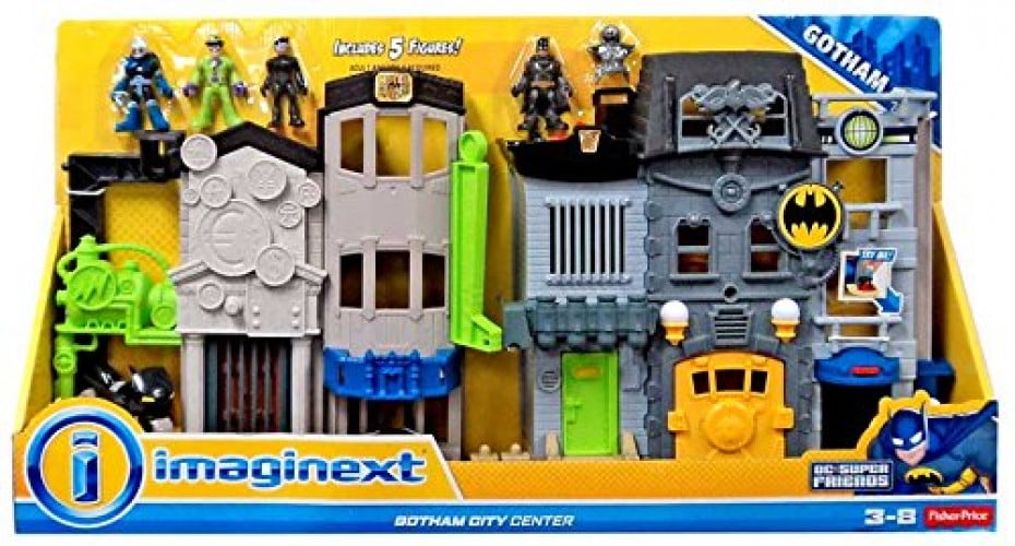 imaginext gotham city playset