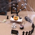 thumbnail image 5 of Kbndieu Halloween Village Scene Ornaments Accessories Set, Halloween Gifts, 5 of 6