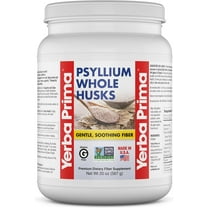 Yerba Prima Psyllium Whole Husks Colon Cleanser Weight Loss Bulk 20-Ounce