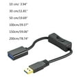 thumbnail image 3 of WINDLAND Straight-headed USB 3.0 Extension Cable Cord with On Off Switch Support Data Transfer & Power Supply for USB-powered Fan, 3 of 14