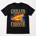 thumbnail image 3 of Grilled Cheese Graphic T-Shirt, Retro Food Lover Tee, Unisex Classic Fit, 3 of 9