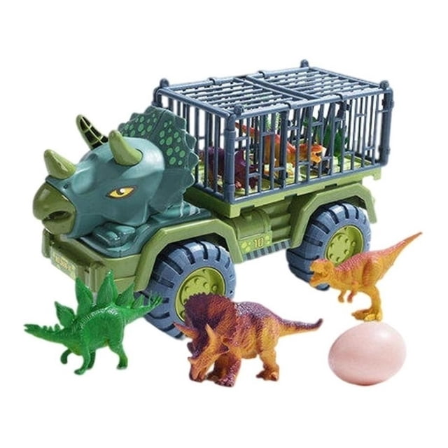 Shaoke Toy Dinosaur Transport Cart Playset