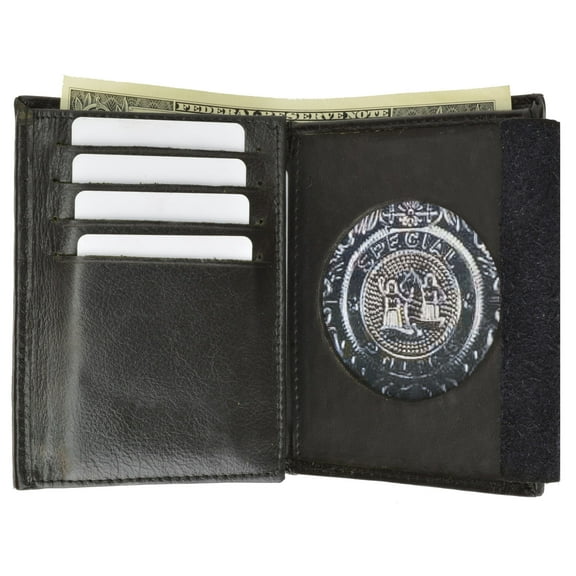 Badge Wallet 2515TA - Black