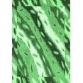 thumbnail image 1 of Ahgly Company Indoor Rectangle Animal Emerald Green Modern Area Rugs, 5' x 8', 1 of 4