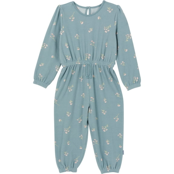 Gerber Toddler Girl Long Sleeve Jumpsuit, Sizes 2T-5T