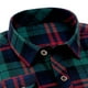thumbnail image 3 of Blusa y camisa de manga larga con cuello vuelto para hombre Camisa de manga larga con solapa para hombre Camisa a cuadros informal y versátil Camisa de manga larga con solapa para hombre Blusa de poli, 3 of 5