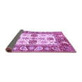 thumbnail image 2 of Ahgly Company Indoor Rectangle Abstract Purple Modern Area Rugs, 4' x 6', 2 of 4