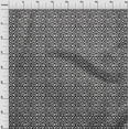 thumbnail image 4 of oneOone Polyester Spandex Black Fabric Asian Ikat Dress Material Fabric Print Fabric By The Yard 56 Inch Wide, 4 of 4