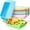 2LB-30Pack, variant on 30 Pack Colorful 2Lb Paper Boat Trays Disposable Paper Containers, Colored Serving Tray Plates for Snack Popcorn Dessert HotDog Sandwich Burger Taco Fries Nacho