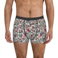 thumbnail image 7 of Disketp Daisies Flowers Men's Boxer Briefs,Soft and Breathable Cotton Underwear with ComfortFlex Waistband, 7 of 7