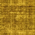 thumbnail image 1 of Ahgly Company Machine Washable Indoor Square Persian Yellow Bohemian Area Rugs, 8' Square, 1 of 4