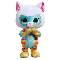 Disney Jr. SuperKitties Oopsie Kitty 13-inch Dancing Bitsy Plush Doll with Sounds and Music, Ages 3 