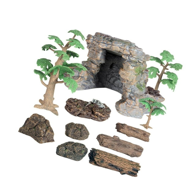 Xingzhi 11Pcs Mini Garden Figurines Miniature Stone Micro Landscape for Ornaments