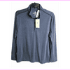 Tommy Bahama Mens 1/2 Zip Sweatshirt Ocean Blue Sz L