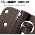 12 Pack 4 Inch Self Closing Door Hinges Oil Rubbed Bronze Spring Hinge ...
