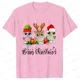 thumbnail image 1 of Camiseta de Feliz Navidad para mujer, camisetas de Hip Hop, ropa femenina con gráfico de dibujos animados, camisetas de manga corta Y2k a la moda, ropa estética, 1 of 5