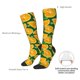 thumbnail image 4 of Fotbe Orange Calcetas Divertidas Estampadas para Hombre y Mujer, Calcetas de Algodón hasta la Rodilla para Caminar, Correr, Enfermería y Embarazo, 4 of 6