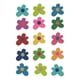 thumbnail image 5 of 16 Piezas JAMW Pegatinas de Pared Estética Preppy Y2K Flores Coloridas, 5 of 5