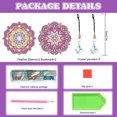thumbnail image 3 of 2 Uds DIY Obra Arte Gota Cristal Punto Diamante Marcapáginas Mandala Likrtyny, 3 of 9