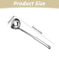 thumbnail image 3 of Xetio Fat Separator, Stainless Steel Ladle, Oil Separator for Cooking, Food Separator Spoon Strainer, Oil Colander Cooking Gadgets, Grease Trap Long Spoon (304 Material, Small Size), 3 of 8