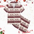 thumbnail image 4 of sdbrld Girls Christmas Pajamas Button Up Top & Shorts Matching Pjs Set Kids Sleepwear Set Xmas Gift for Children Sizes 10-11 Years, 4 of 5