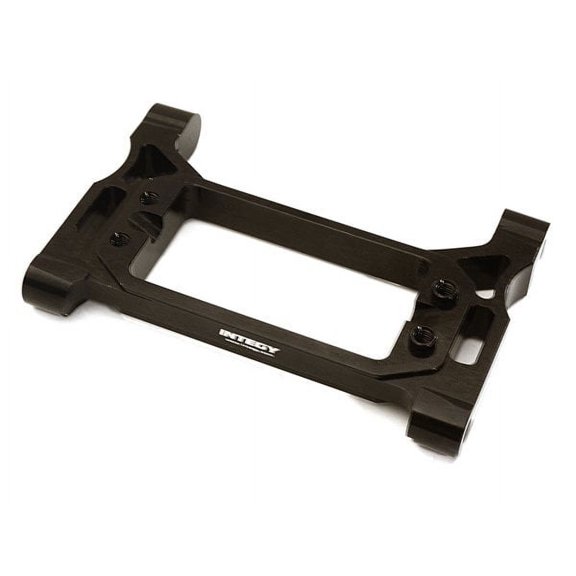 Integy RC Toy Model Hop-ups C28047BLACK Billet Alloy Front Steering Servo Mount for Traxxas TRX-4 Scale & Trail Crawler