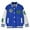 Blue, variant on Utlike Boys Baseball Jacket Winter Coats Warm Outerwear Casual Loose Fit Youth Jacket With Pockets For Daily Wear Flexible Fit Top Size 18 Months-24 Months