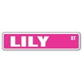 thumbnail image 1 of SignMission SS-LILY Panneau de Rue Lily 4 x 18 Po., 1 of 1