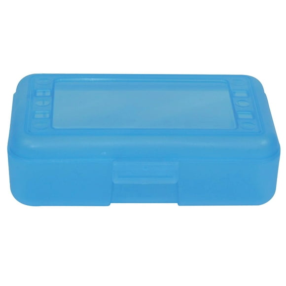 Romanoff Products ROM60224 Boîte à Crayons 8,5 x 5,5 x 2,5 Po Bleuets