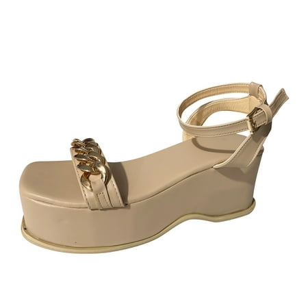 

Youmylove Women Slide Slippers Fashion Casual Shoes Breathable Thick-soled Indoor Outdoor Sandals Leisure Comfort Cozy Daily Walking