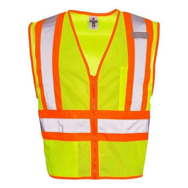 Chaleco de Alta Visibilidad, Clase 2, 5XL, Lima ML Kishigo 1055-1056
