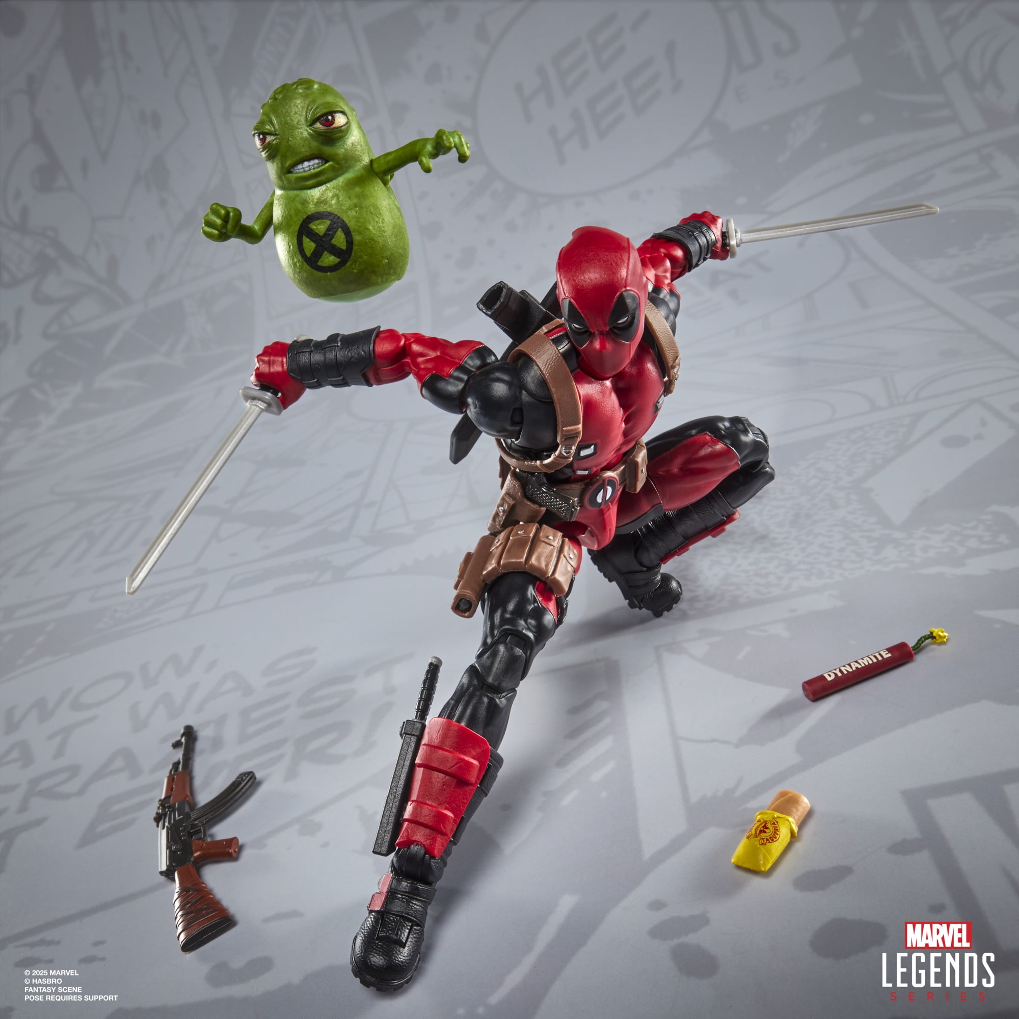 Marvel Comics - Marvel Legends Maximum Series - Deadpool Action Figure with Doop