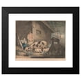 thumbnail image 2 of George Morland 18x15 Black Modern Framed Museum Art Print Titled - The Last Litter (1803), 2 of 5