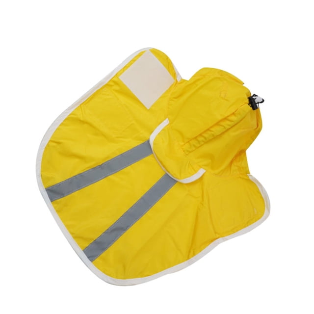 Chubasquero resistente al desgaste Methold Ropa de lluvia lavable poliéster poncho amarillo