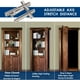 thumbnail image 4 of Bisagra De Puerta Oculta, Bisagra Pivotante De Rotación De 360 ​​​​grados, Gruesa, Silenciosa, Resistente Para Puertas De Estantería, 4 of 7